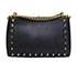 Padlock Pearl Studded Shoulder Bag, back view